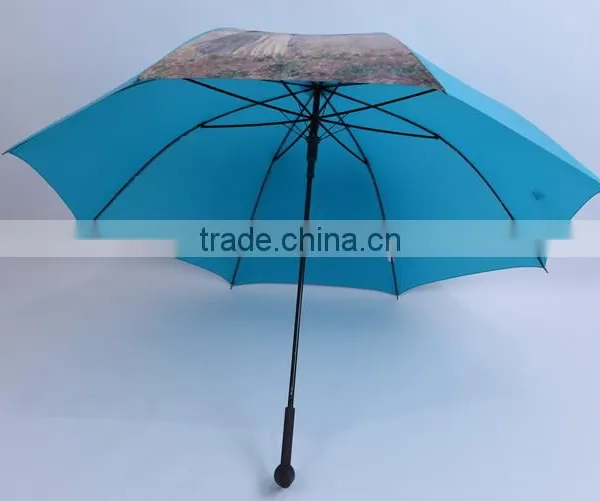 Auto Open Advertising 190t Straight Umbrella