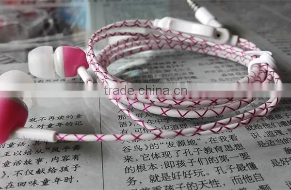 2015 Electro Light Earphones 3.5mm Handsfree For Mobile Phones Mic Volume photo-4