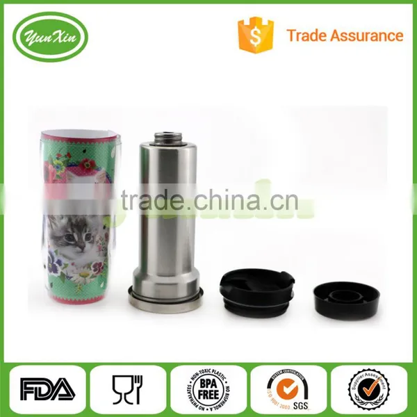 Wholesale Custom Double Wall Stainless Steel Tumbler With DIY Design Paper Insert photo-5