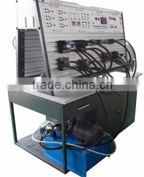 PLC Control Double Side Pneumatic and Hydraulic Training Equipment/Hydraulic Trainer/Pneumatic Trainer(XK-QDYY1A)for School Lab Quality Choice photo-2