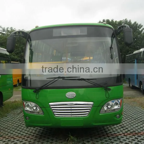 7.3m Diesel Fuel Euro 3 Mini Bus 25 Seater Bus With Double Doors for Sale HM6730 photo-3