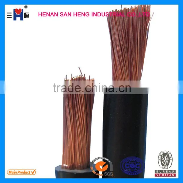 Annealed Copper Conductor Rubber Super Flexible Single Tinned Copper 35mm Welding Cable photo-6