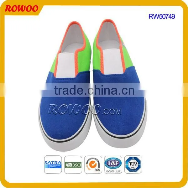 High Quality New Style Urban Sole Casual Canvas Rubber Shoes photo-3