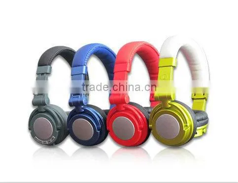 Newest Computer Earphone Headset Bluetooth Stereo Wireless Connection GT-BTHS720