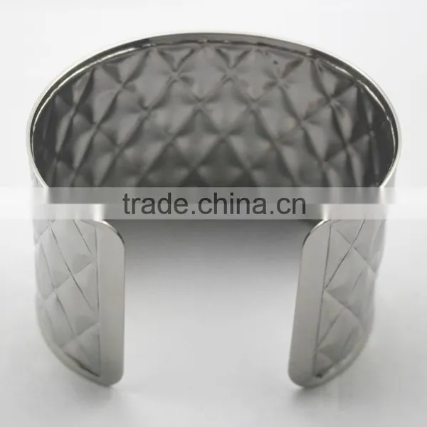 Bracelets & Bangles Opened Cuff Stainless Steel Bangle photo-3