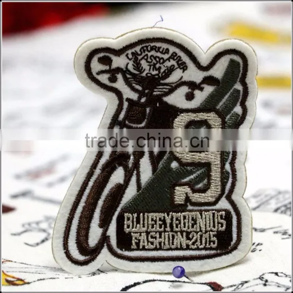 Customed Fashion Design High-quality Wholdsales Accessories 3D Patches for Colthing photo-2