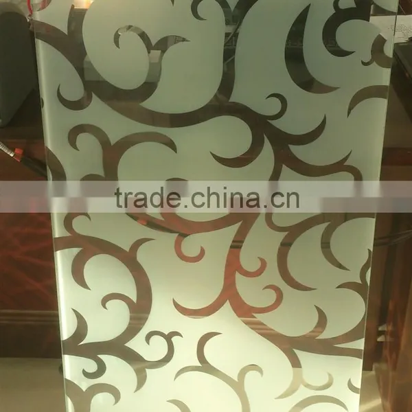 4-19mm Tempered Glass With Ceramic Frit