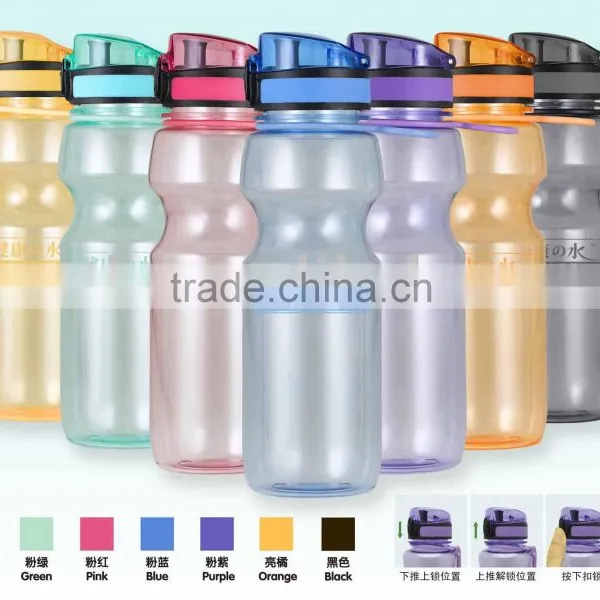 Promotion Bottle Plastic Clear Water Bottle 650ml