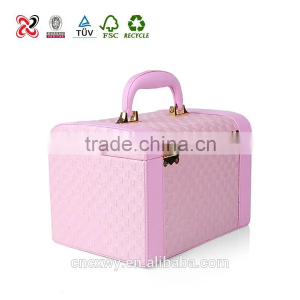 High Quality Luxury Leather Makeup Storage Box photo-2