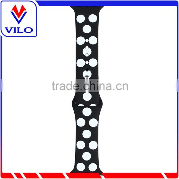 38mm,42mm Silicone Material and Sport Type Watch Band for Apple Watch photo-4