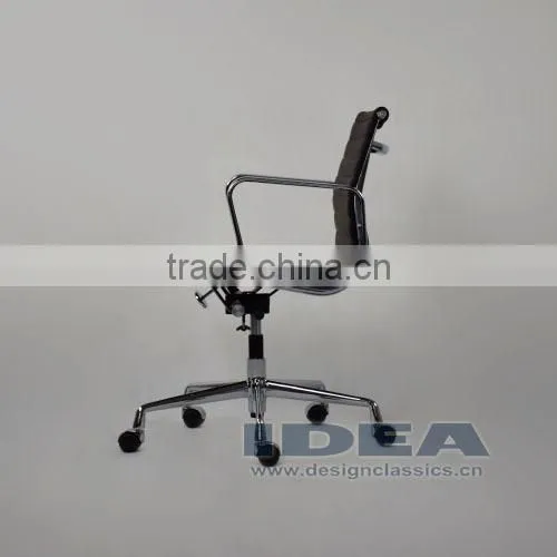 Replica EA117 Charles Office Chair - Black Color Genuine Leather photo-3