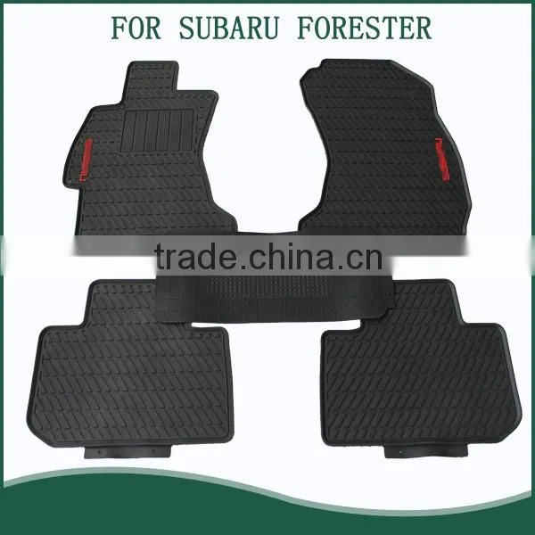 Hot Sale Custom Fit Full Set Position 3D Rubber PVC Auto Car Floor Mats For SUBARU photo-2