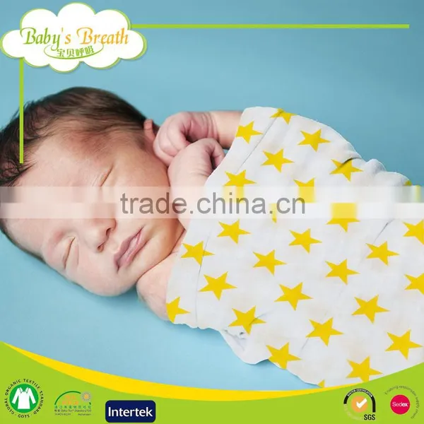 MS-07 Soft Cotton Baby Muslin Swaddle Blanket 47'*47' 4 Pack After Washed Supplier's Choice photo-6