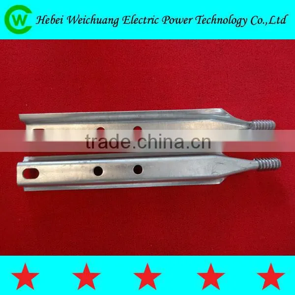 High Voltage Hot Dip Galvanized Pole Top Pin/insulator Pin Spindle for Transmission Line Hardware photo-3