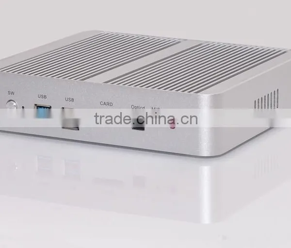 Mini Pc/mini Chassis Dual N2810/fanless HTPC/tv Box/industrial Personal Computer With All Aluminum 8GB DDR3 1600MHz photo-3