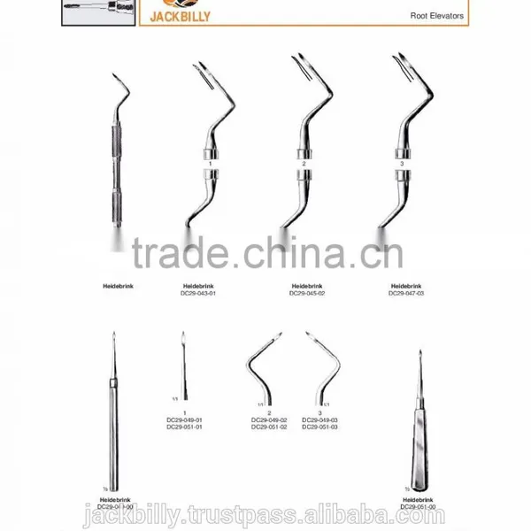 Dental Root Canal Elevators, Dental Instruments ,surgical Instruments, Dental and Surgical Instruments,01 photo-4