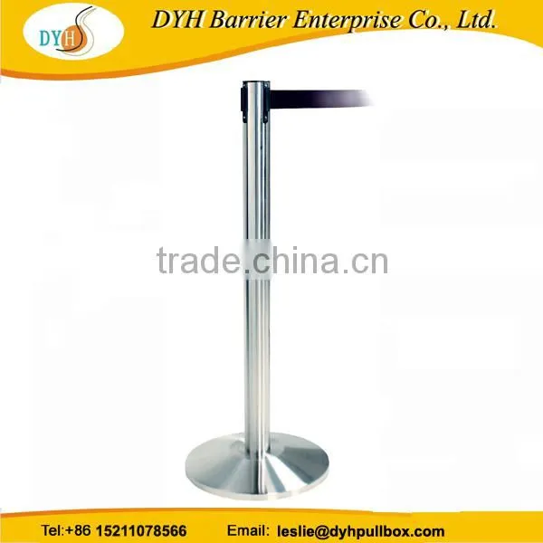 China High Quality Retractable Belt Stanchion Queue Management Pole photo-4