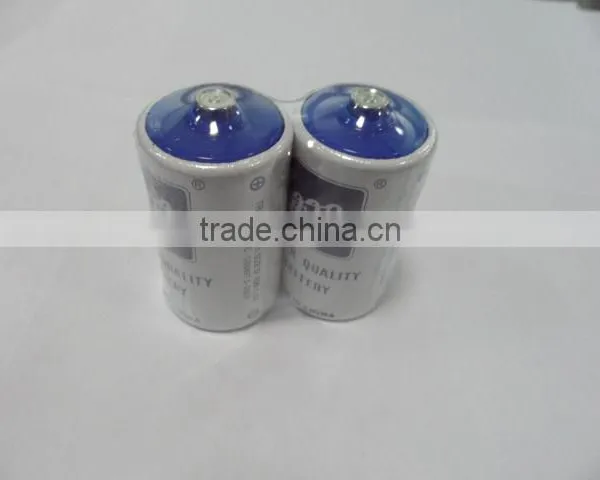 R20 Dry Battery 1.5V D Size Zinc Carbon