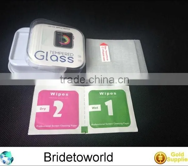 Factory Custom Waterproof Mobile Phone Tempered Glass Screen Guard for Apple Watch Screen Protector photo-2
