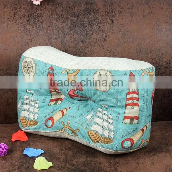2015 New Ocean Series Cartoon Lighthouse Sea Anchor Sailing Boat Waist Cushion Cover Home Decor Pillow photo-3