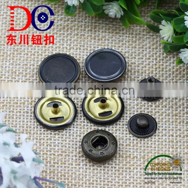 As Customized Logo Metal Button Snaps,Snap Fastener for Jacket photo-3