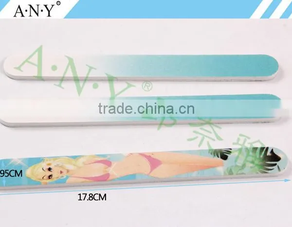 Nail Art Care Shaping and Polishing Customized Beauty Printing Nail File for Selling photo-3