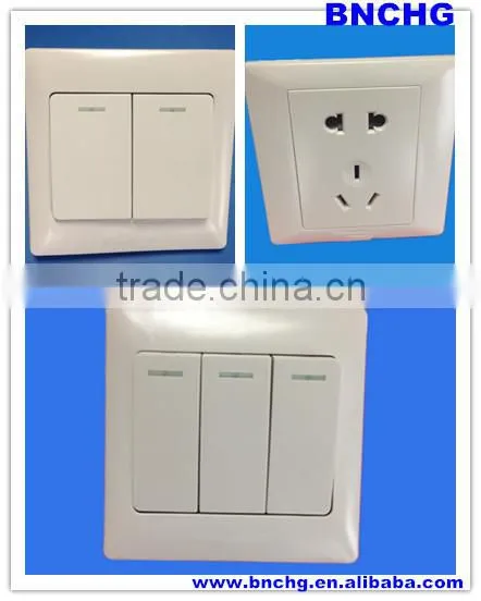 High Quality Wall Socket for Telephone Lines / Network Lines 10A 250V