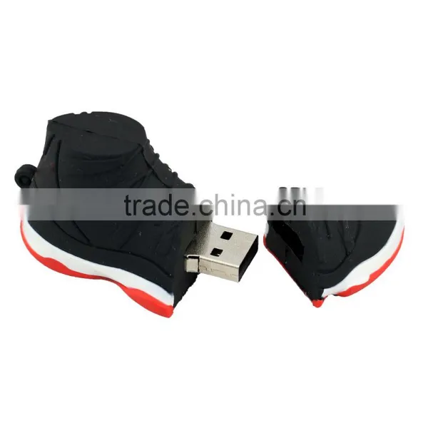 Free Sample Silicone Sneakers Shoes Usb Flash Drive, NBA Star Shoes Shape U Disk New Products 2016 photo-4