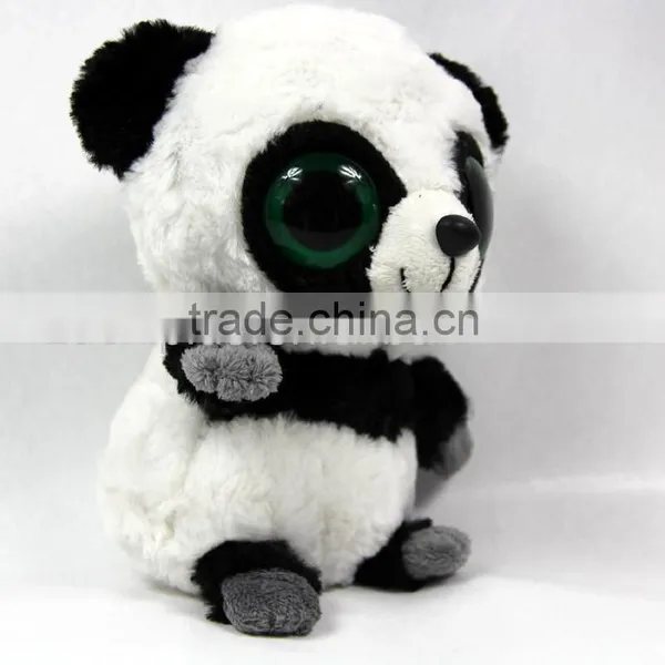 Luckiplus Hot Sale First Class Creative Green Eyes Pamda SafeTechnology Toy For Kids photo-3