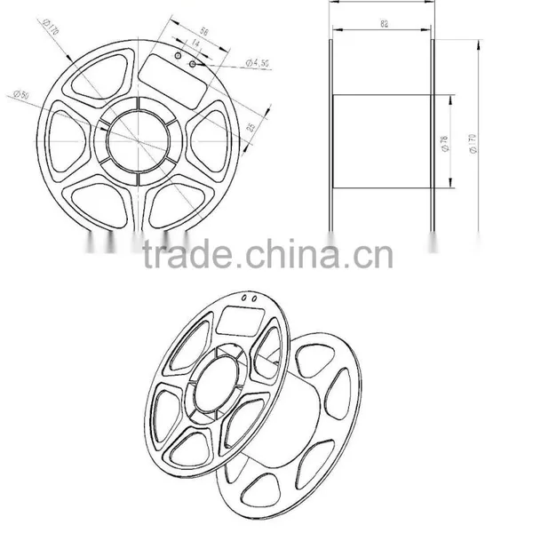 Direct Factory 3D Printer Filament ABS 1.75MM For All FDM 3D Printers photo-3