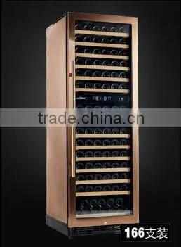 Shentop Newest Style Stainless Steel Compressor Wine Cooler STI-B480D Dual Zones Wine Fridge photo-3