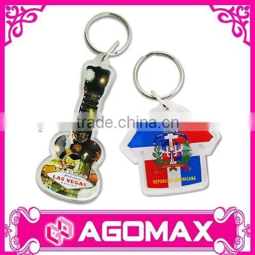 Promotional Plastic Acrylic Key Chain Keyring photo-4