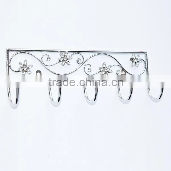 Beautiful Fashion Wholesale Curtain Wall Mount Hook, Metal Wall Hook Coat Hook photo-2