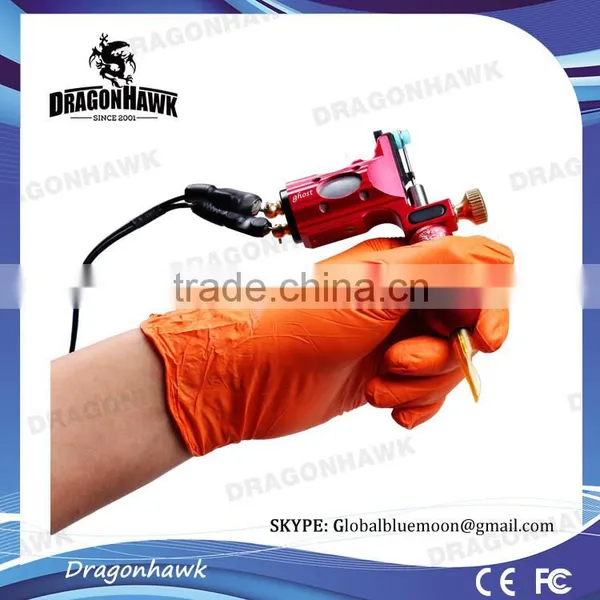 Wholesale Disposable Nitrile Gloves Orange Color L photo-3