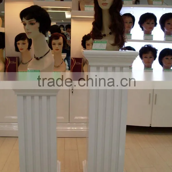 Mall Wood Wig Shop/ Wig Display Stand Design