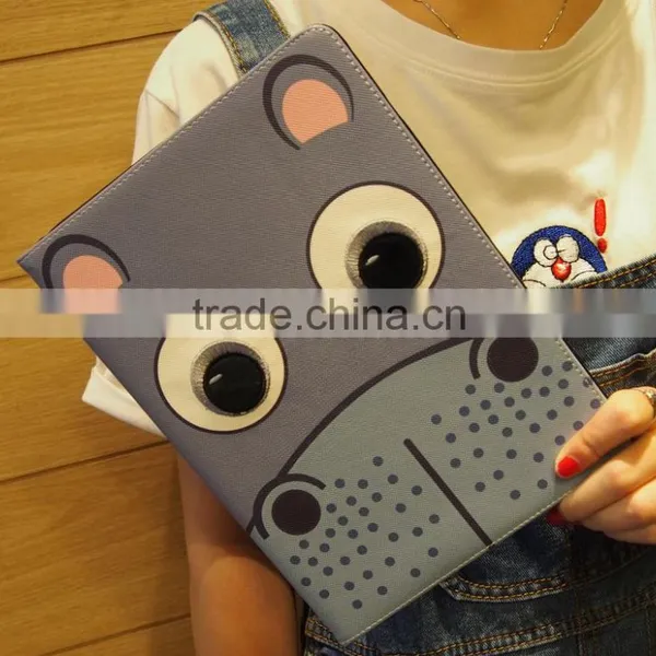 3D Embroidered Leather Case For Ipad, Fashion Design Customer Cases for Ipad photo-4