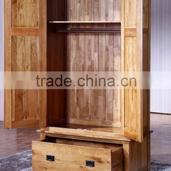 Hot Sale Design Wood Bedroom Wardrobe photo-2