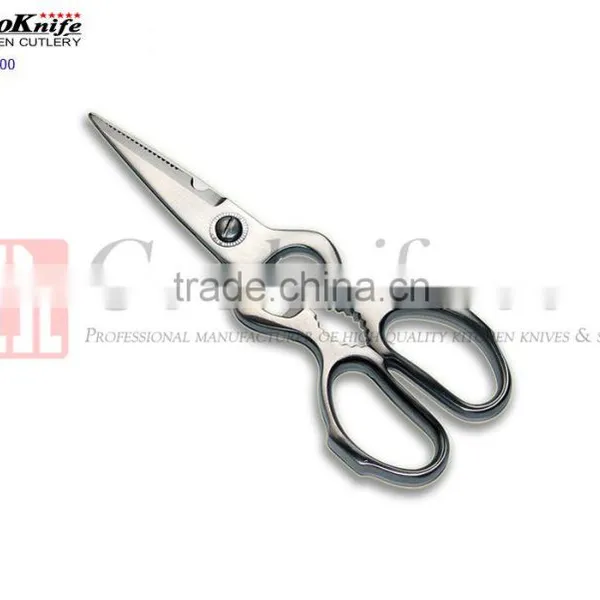 Hot Sell All Stainless Steel Chicken Bone Scissors Chicken Cutting Scissors