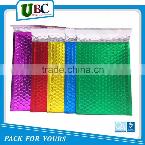 Purple Metallic Bubble Mailer/metallic Bubble Mailer/Aluminized Bubble Envelope Bag