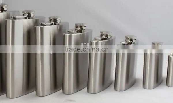 2oz Mini Flask Leak-proof Eco-friendly FDA LFGB Stainless Steel Hip Flask Lead Pb Free photo-2