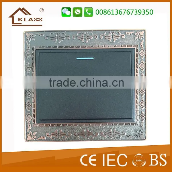 Zinc Alloy Panel Luxury Switch 45ampere photo-2