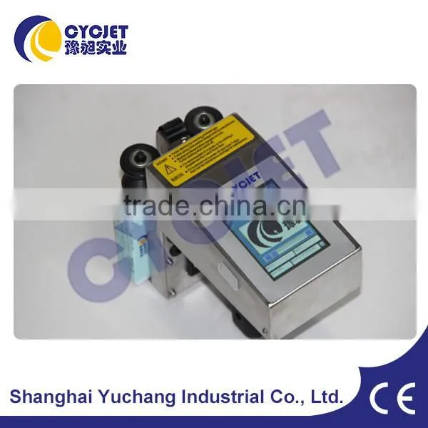 CYCJET Small Stainless Steel Tube Marking Machine/Mobile Handheld Printer/Date Inkjet Coding Printer photo-2