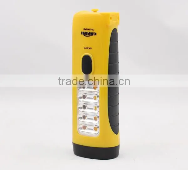Torch Light Dry Battery Led Flashlight Plastic Torch With Radio photo-3