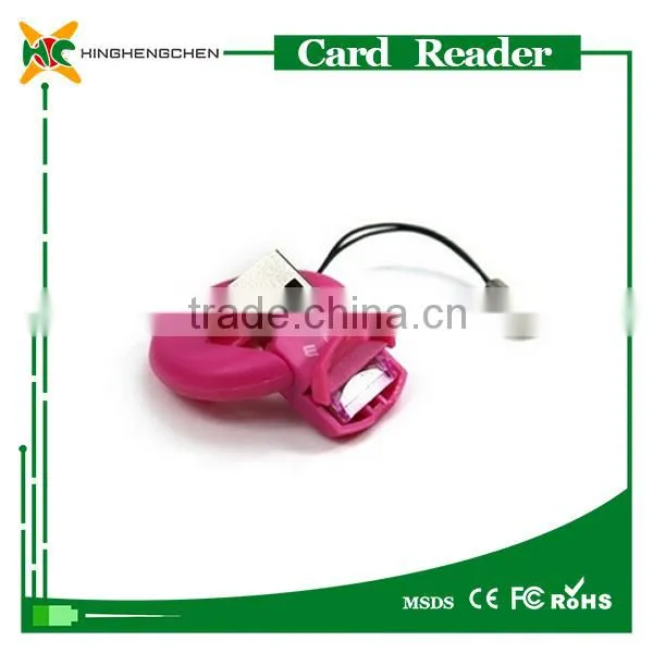 2015 New Super Speed 2 in 1 sd Micro Sim Card Adapter Red Blue Classic Color ,memory Card Reader photo-3