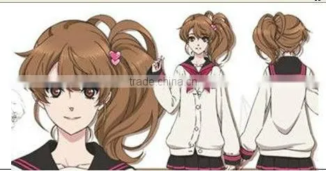 Wholesale Christmas Costume Ponytails Cosplay Wig photo-2
