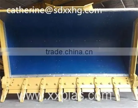 10mm UHMW-PE Plastic for Tipper Truck Floor Covering, Wear-resisting Liner for Truck, Self-lubricating UHMWPE Liner photo-4