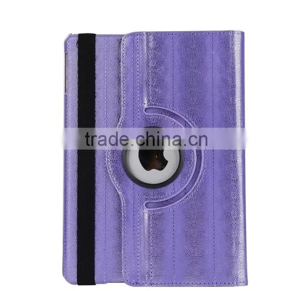 Hot Selling Factory Price for Ipad Case Flip Leather Stand Case 360 Degree Rotating Cover Case photo-3