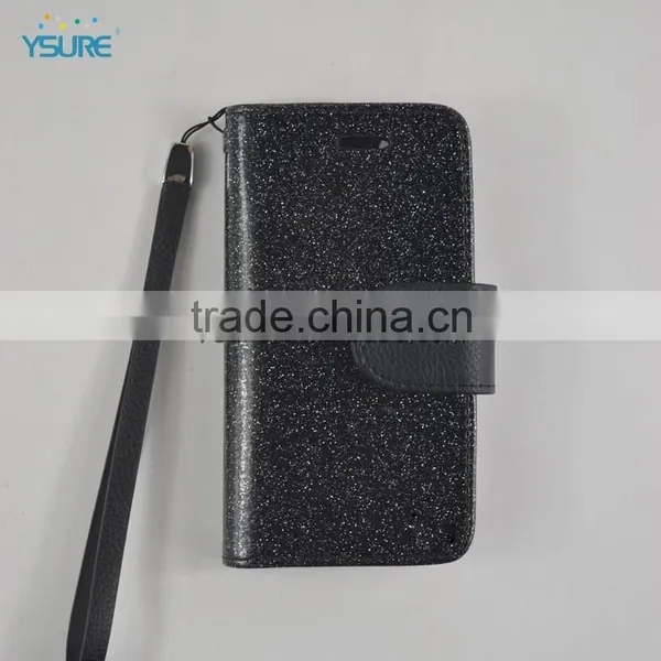 Black Shining 3D Mobile Phone Case for ZTE Blade g With Wristlet