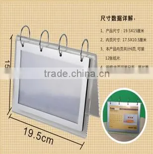 Factory Sale Clear Acrylic Desk Table Calender Customized Whosesale photo-4
