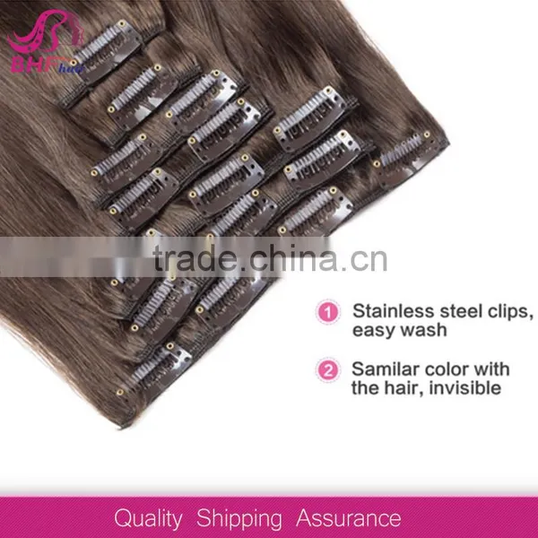 Direct Hair Factory Best Wholesale Price Most Popular 3 Piece Clip In Hair Extensions photo-4